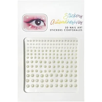 Strass Brillos Pegotines Stickers para Rostro y Uña
