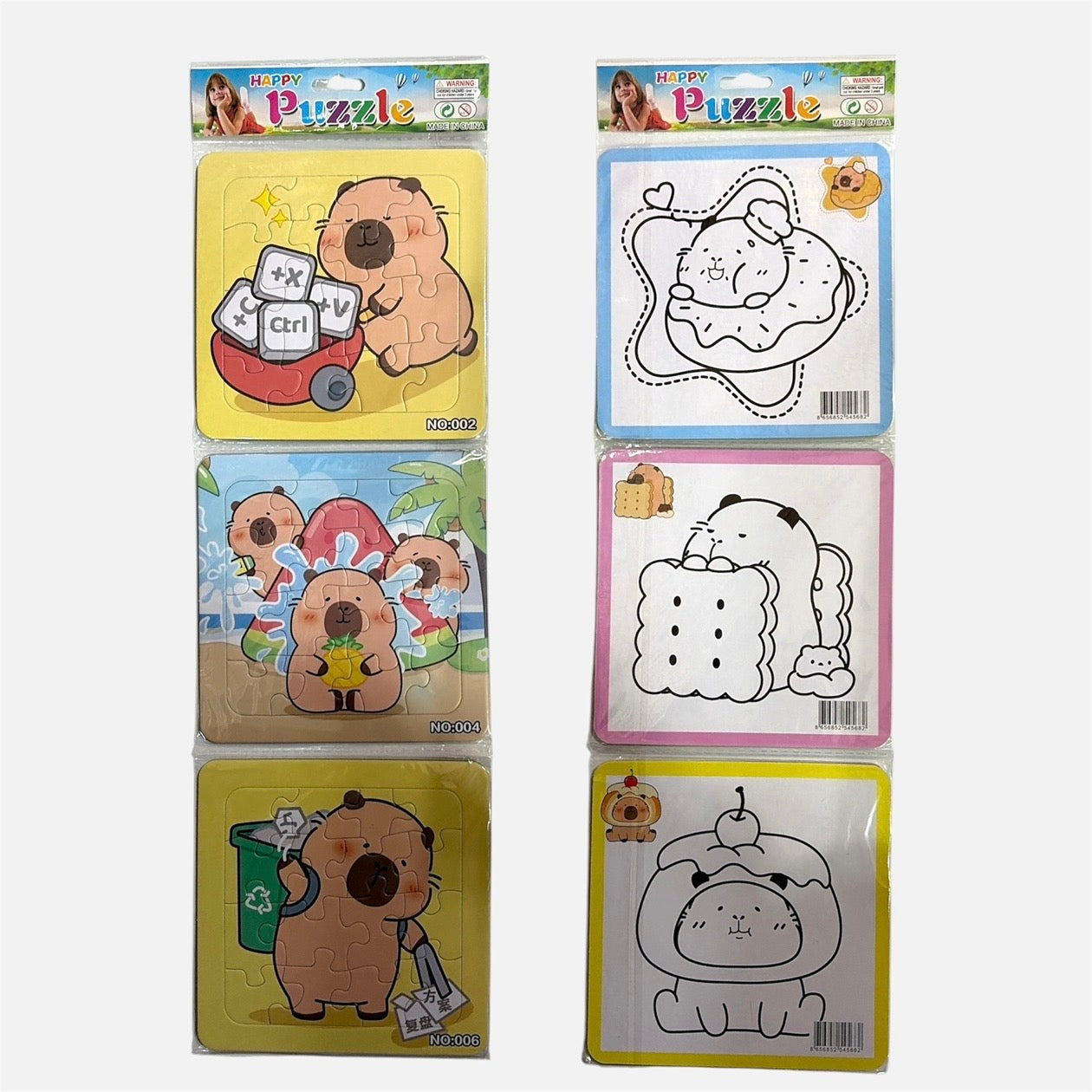 Tira de Puzzles – 3 Cartones