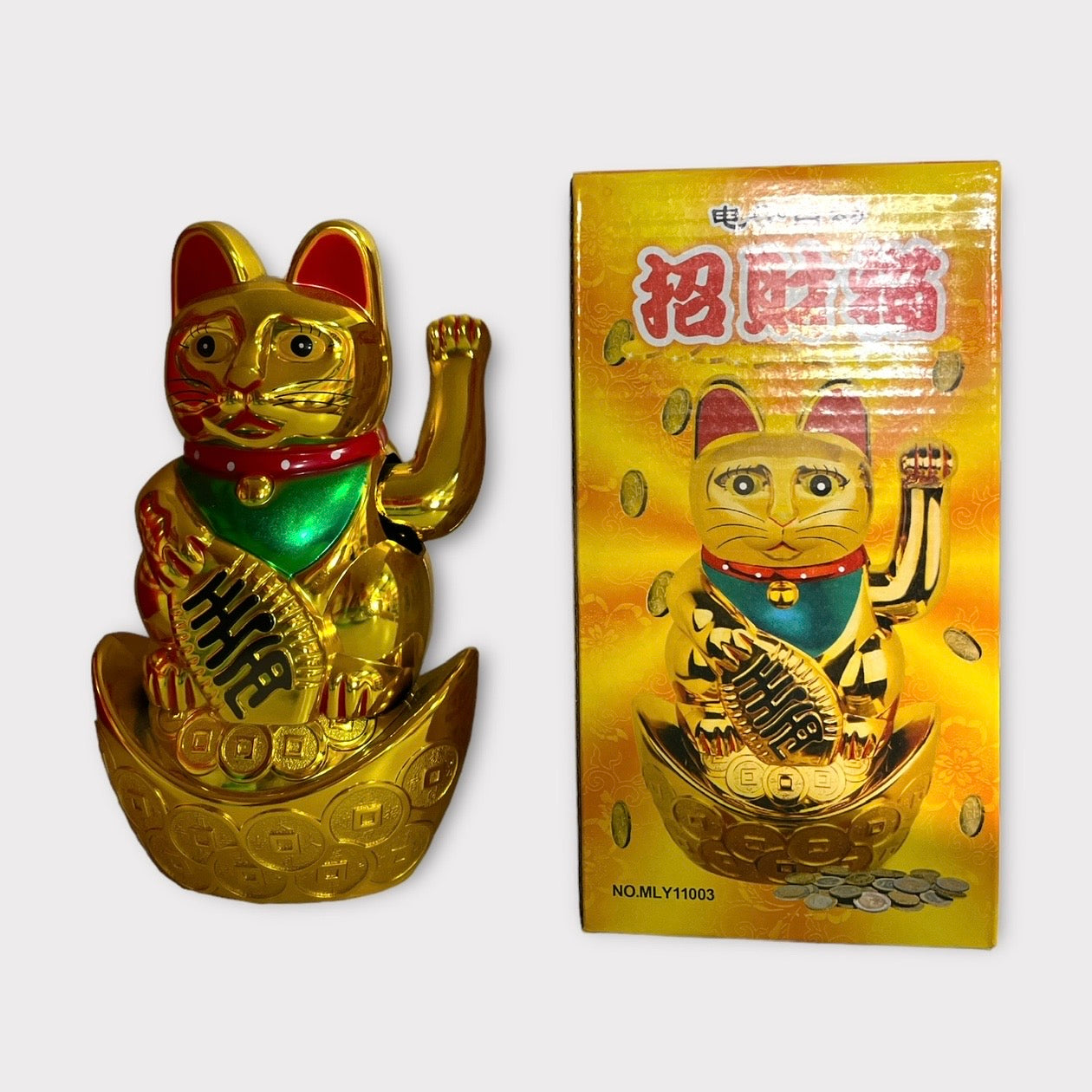 Gato de la suerte grande