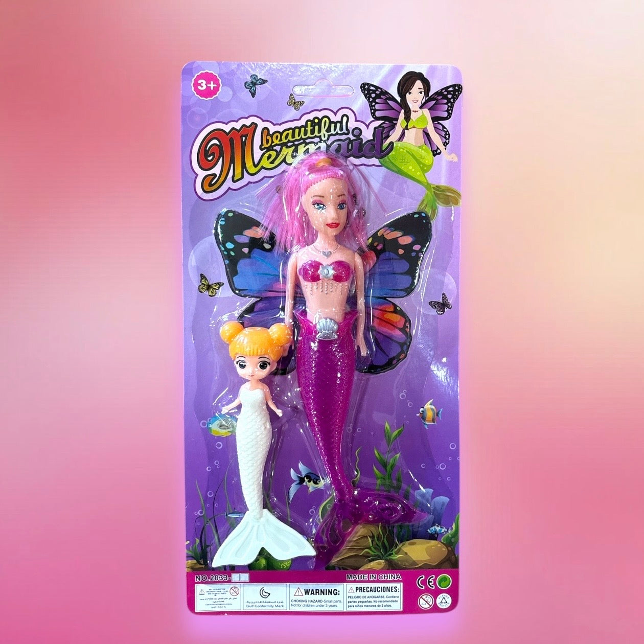 Muñeca Sirena Doble
