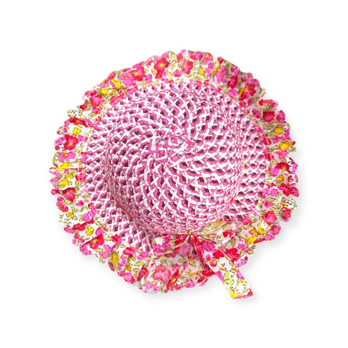 Capelina Infantil con Flores