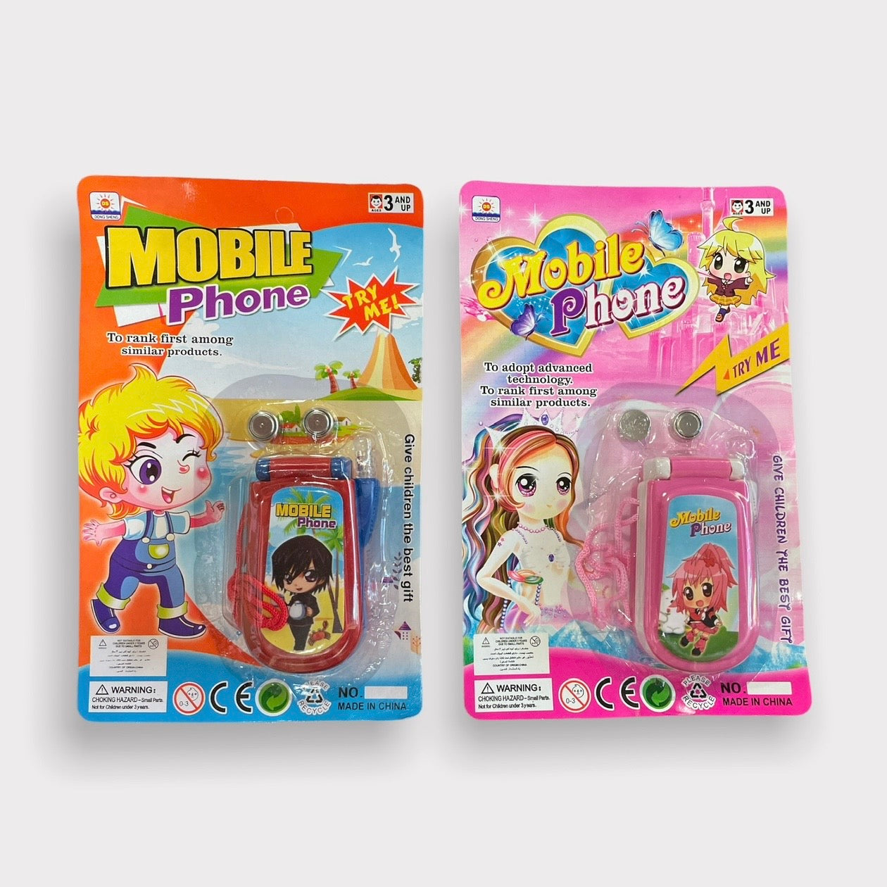 Celular infantil con tapita