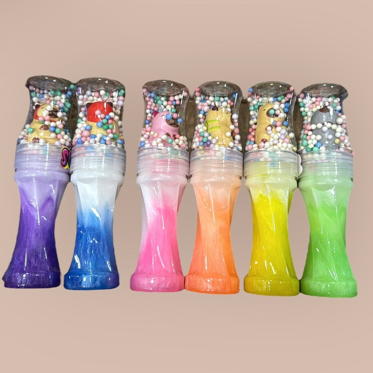 Slime Largo Carpincho con Pelotitas