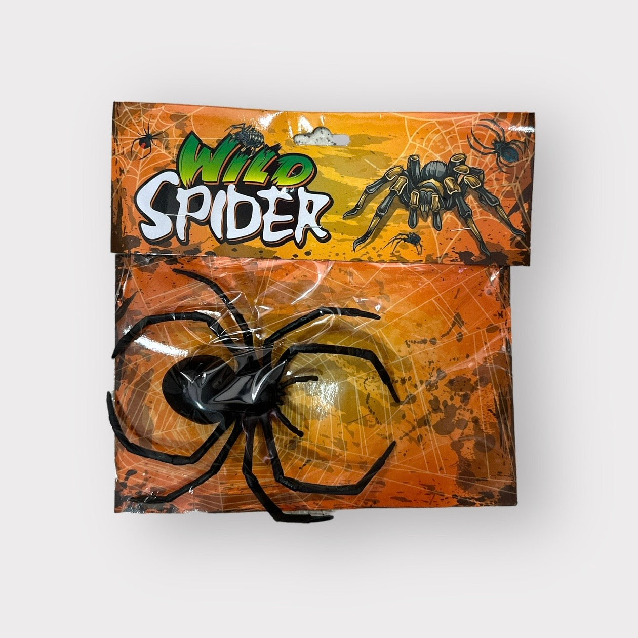 Araña de plástico