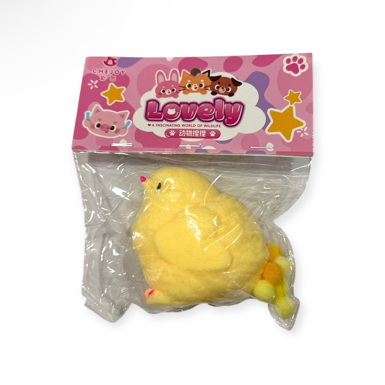 Pinch Squishy Pollito