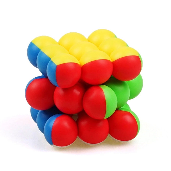Cubo Mágico con Esferas de Colores