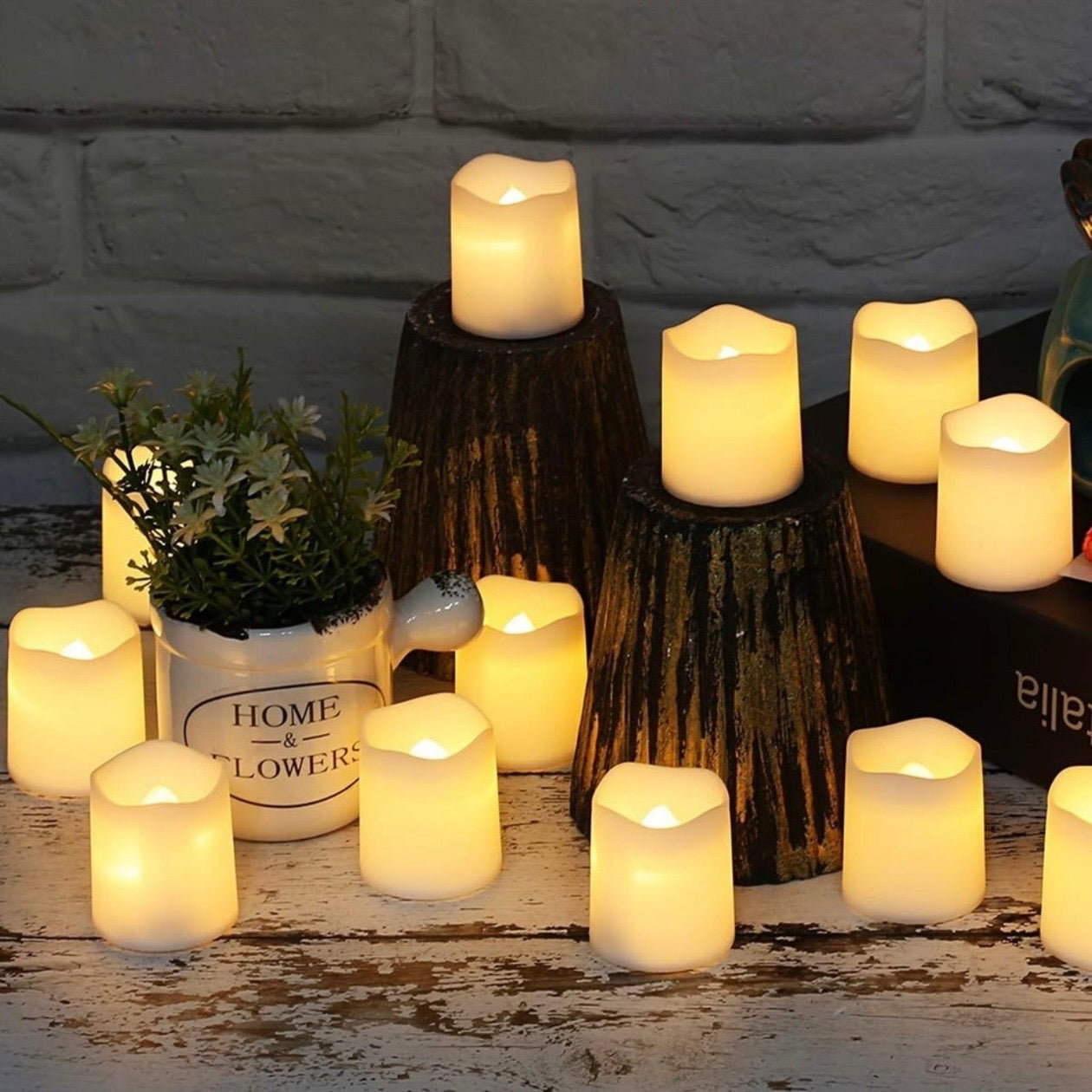 Vela LED Decorativa