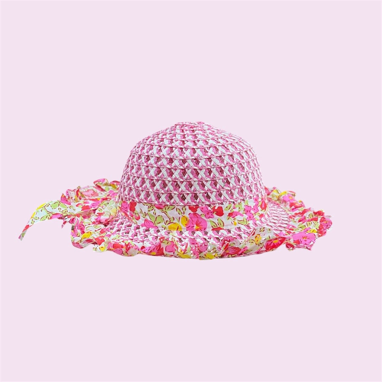 Sombrero Infantil con Flores