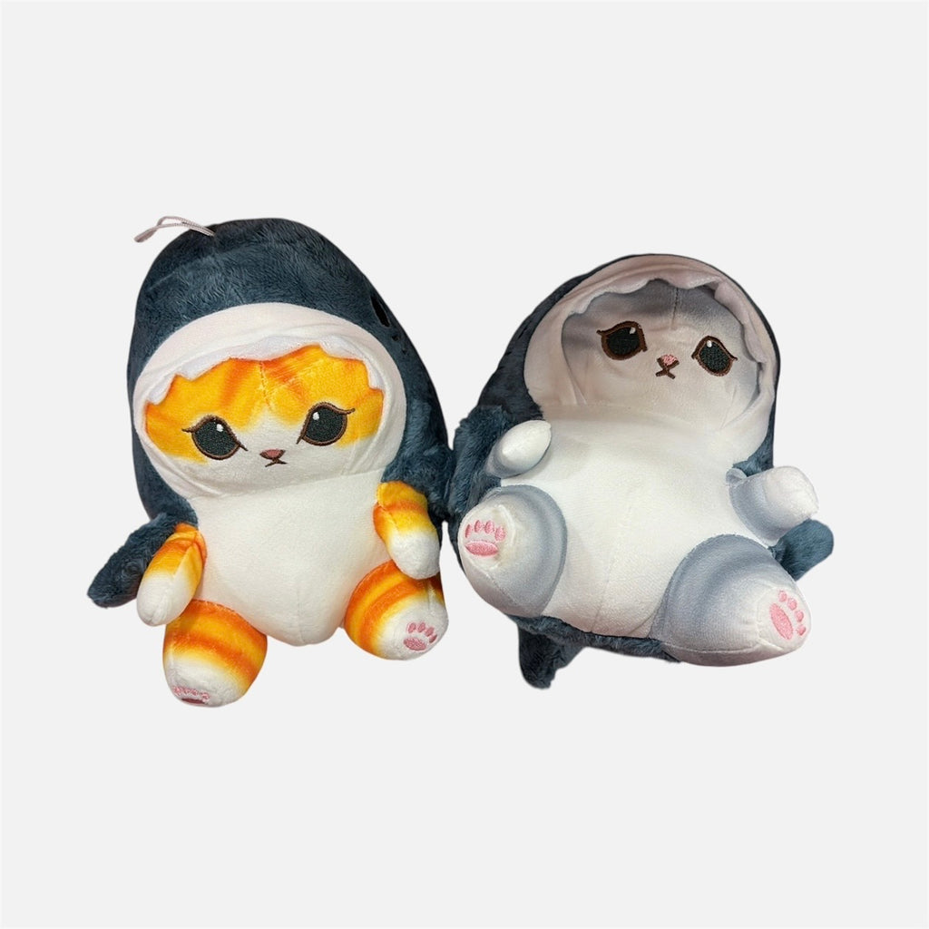 Peluche Gatito Tiburón 18 cm