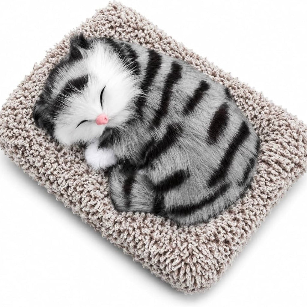 Gatito Durmiente de Peluche