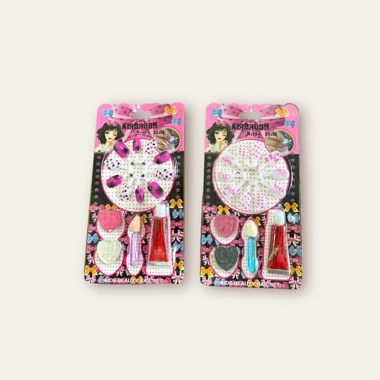 Uñas postizas para niña