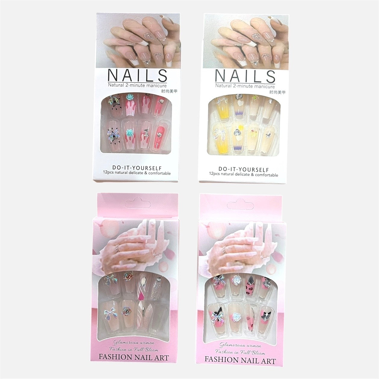 Uñas Postizas Decoradas