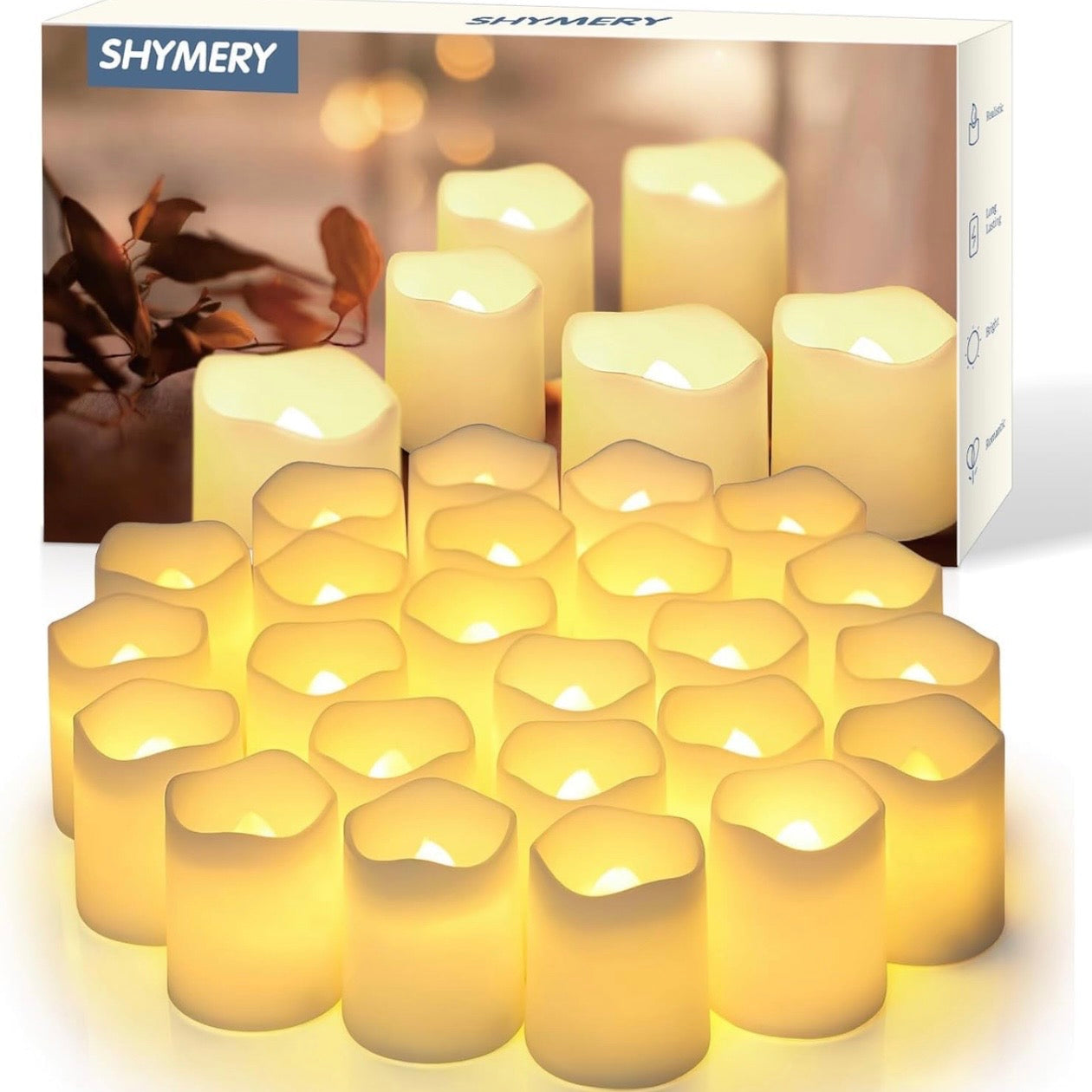 Vela LED Decorativa