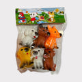 Set perro de goma con chifle x6