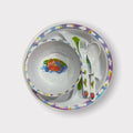 Plato infantil con cubiertos